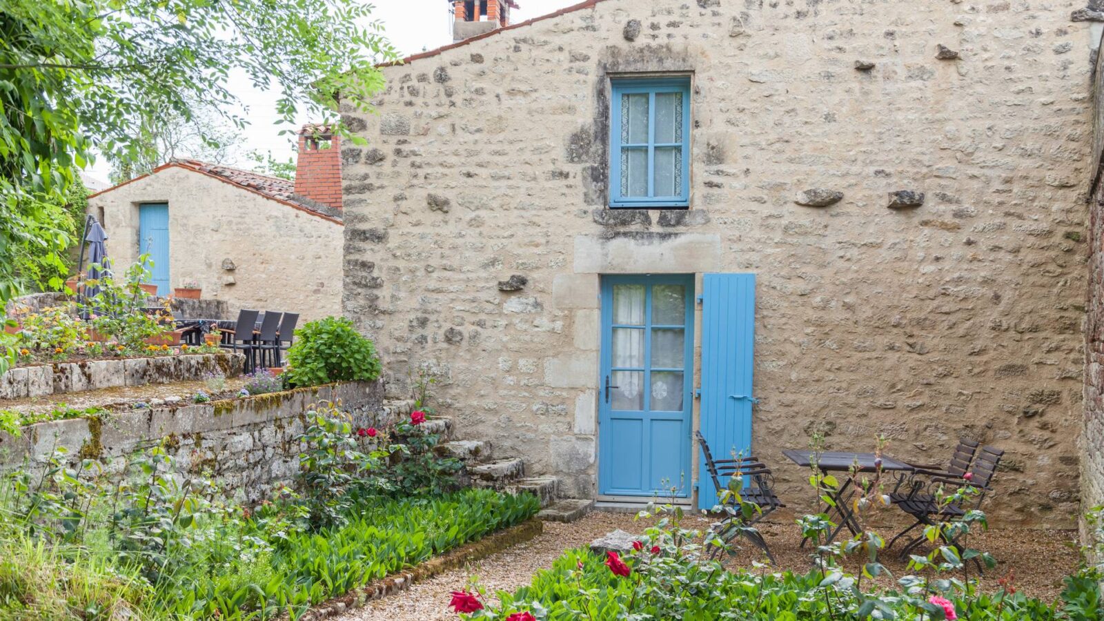 Les extérieurs du gite de la Gravée en Vendée