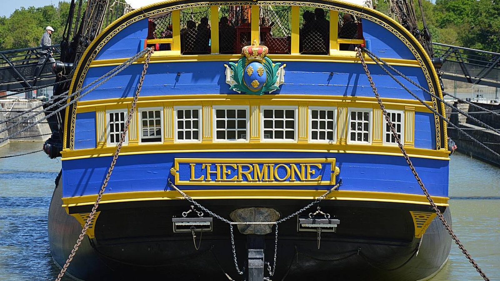 L'Hermione une visite à faire à partir du Gite de la Gravée