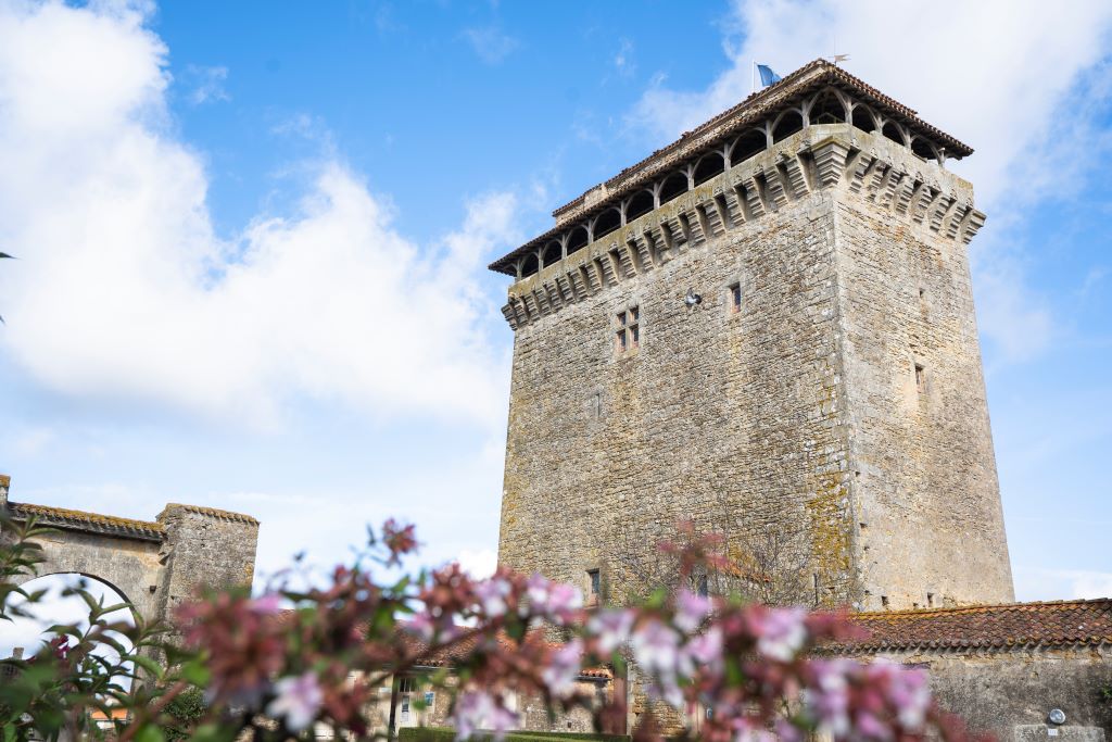 Donjon à Bazoges en Pareds