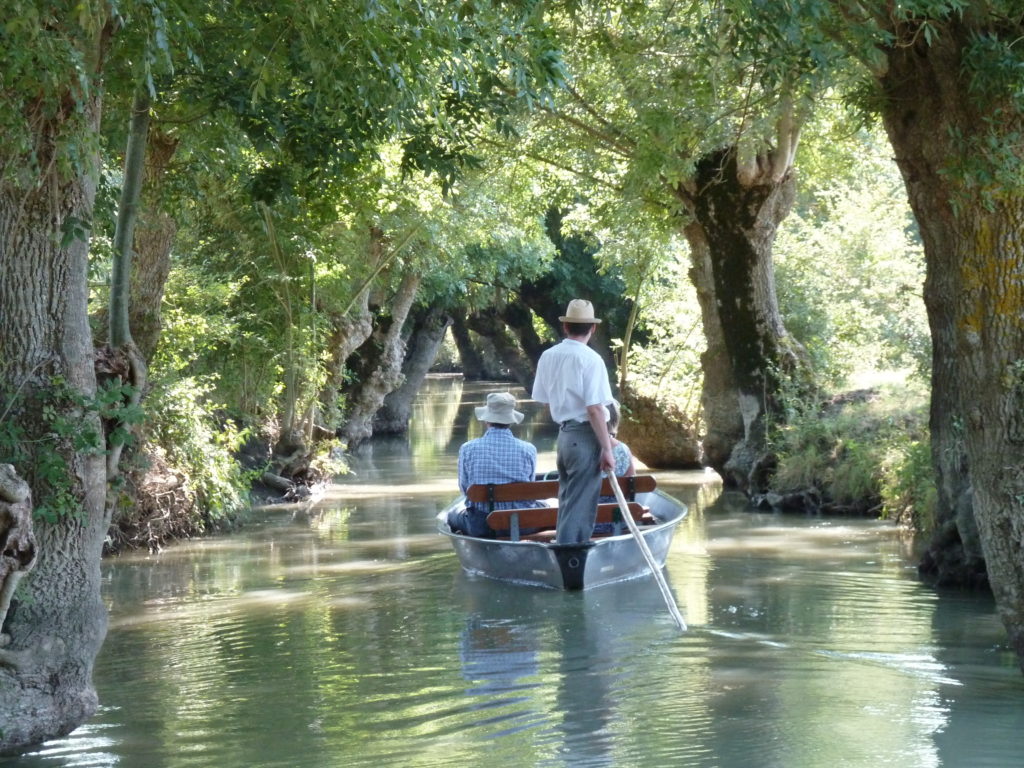 Balade en barque à la pigouille