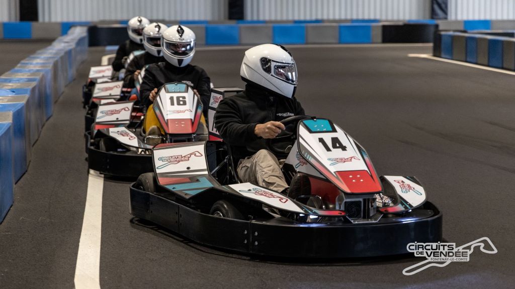 Karting aux circuits sud Vendée à Fontenay le Comte